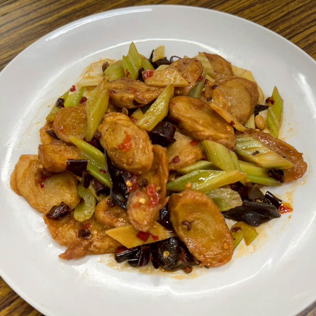 中餐丙級302-2-麻辣素麵腸片