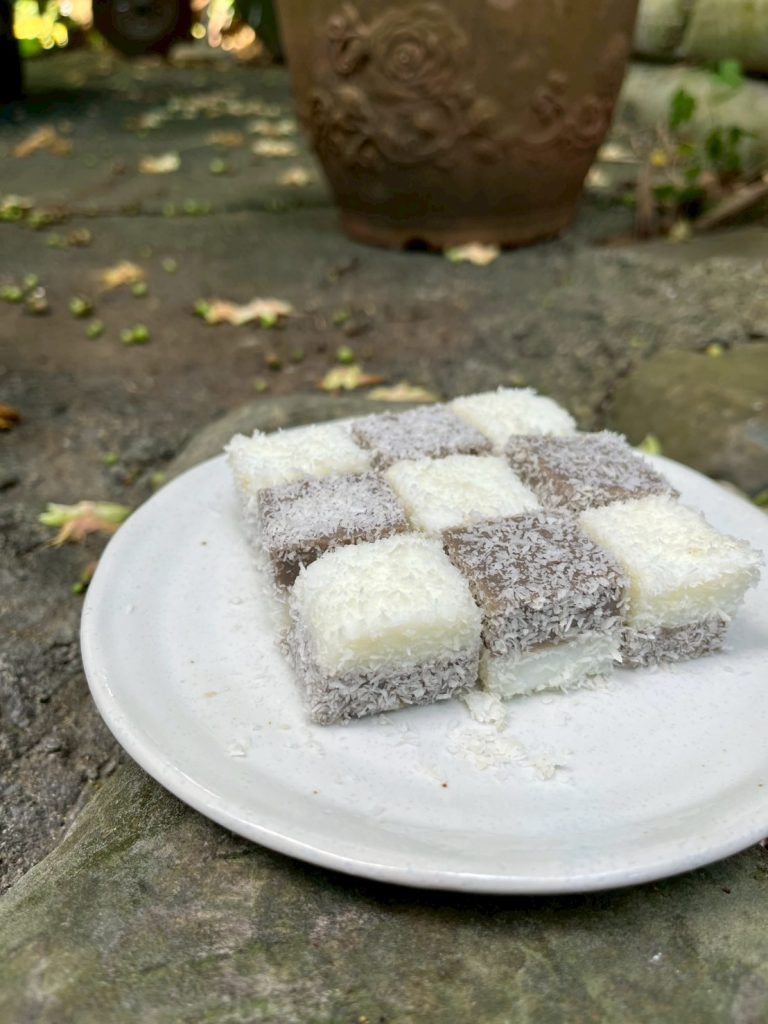 雪花糕完成