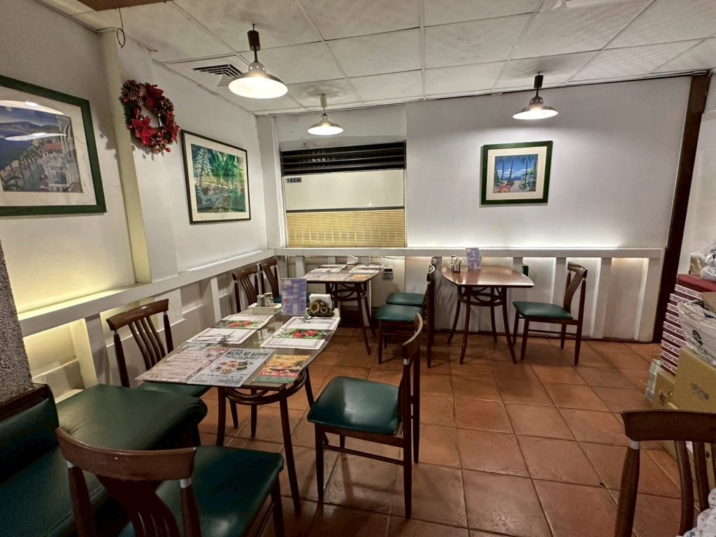 卡帛素食-客席用餐區