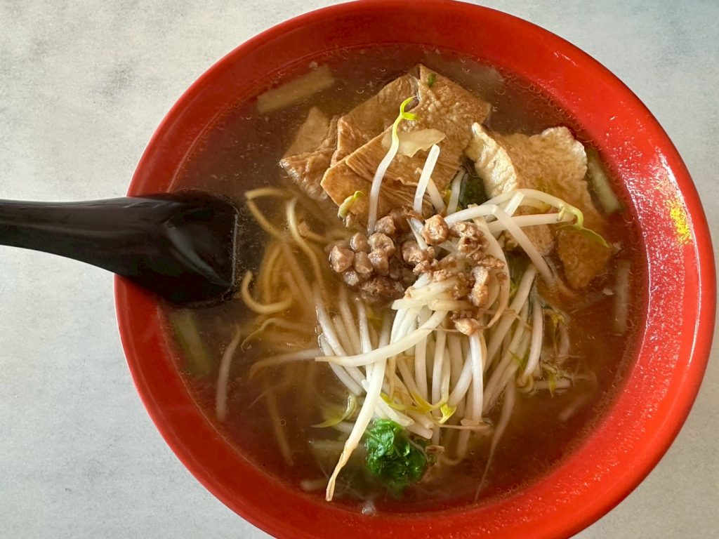 7元素食早餐-切仔麵