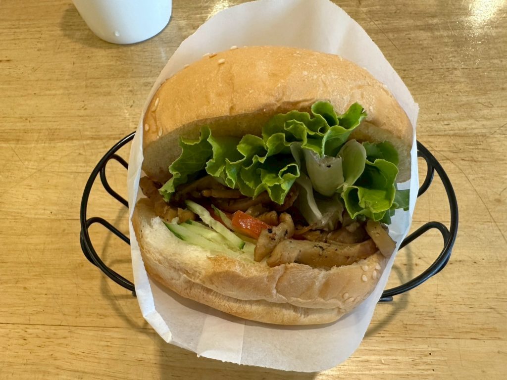 得來素-燻G漢堡