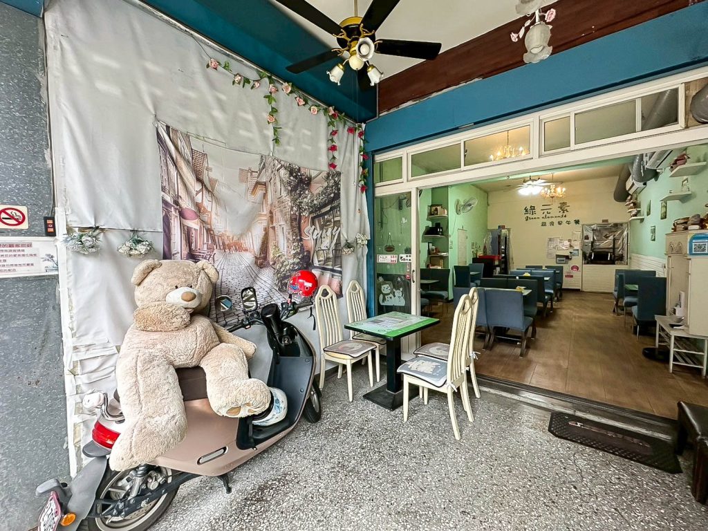 綠元素蔬食早午餐 店家環境