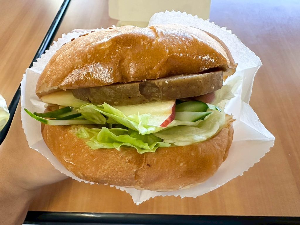 萬蓮卐蔬食早餐 松阪牛漢堡