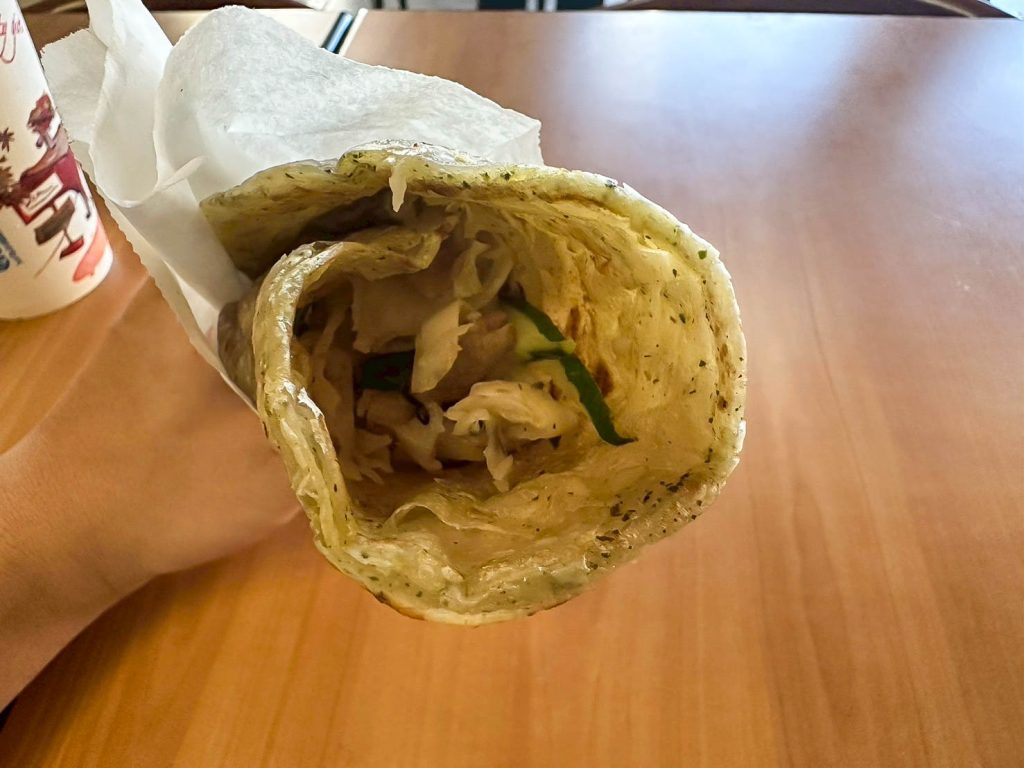 萬蓮卐蔬食早餐 捲餅系列-半月燒