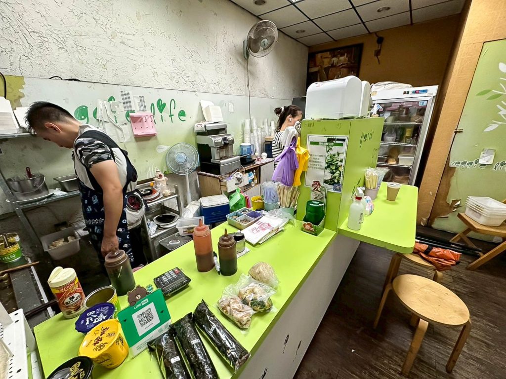 蔬活蔬食早點 店家環境