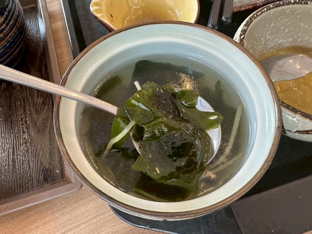 蔬菓食堂 海帶薑絲湯