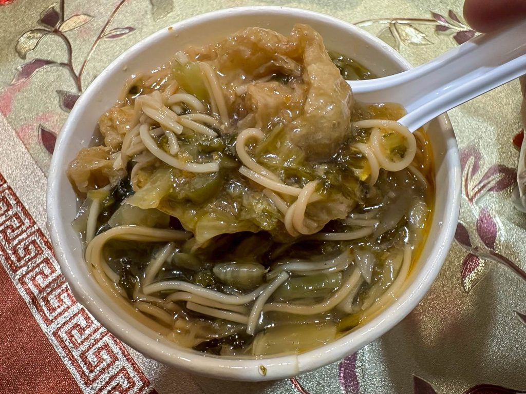 素食飯糰屋 麵線