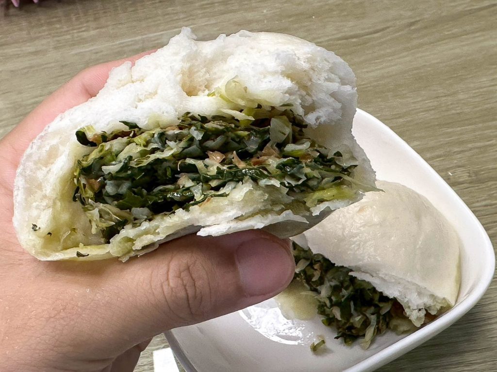 雪裏紅素食點心 雪菜包
