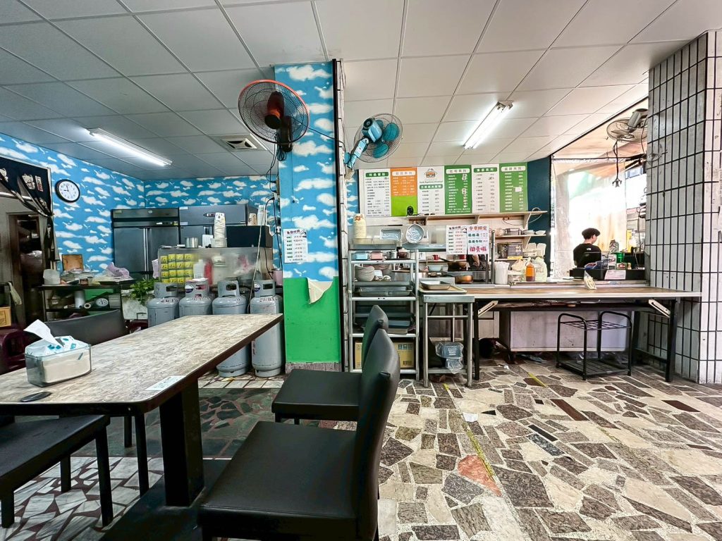 大地素食早餐 內用環境