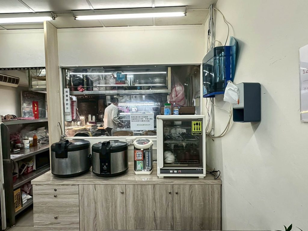 清香素食 餐具自取區