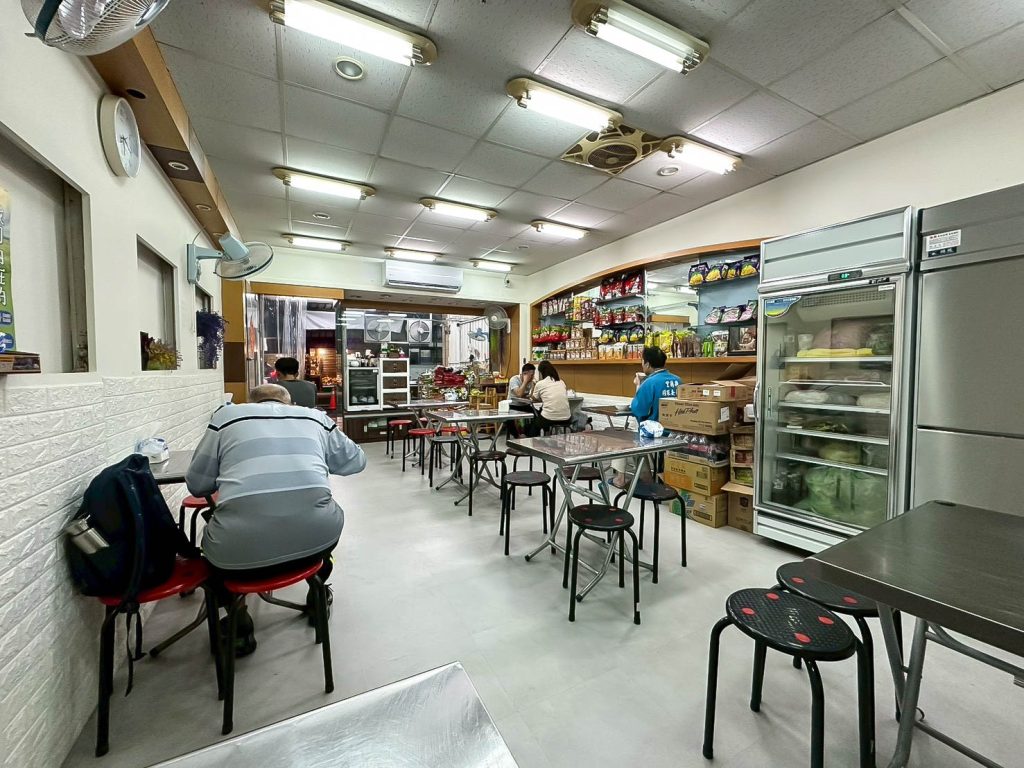 清香素食麵館 店內環境