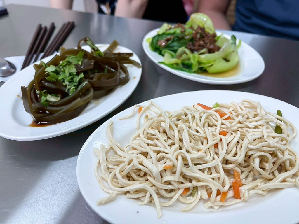 清香素食麵館 小菜