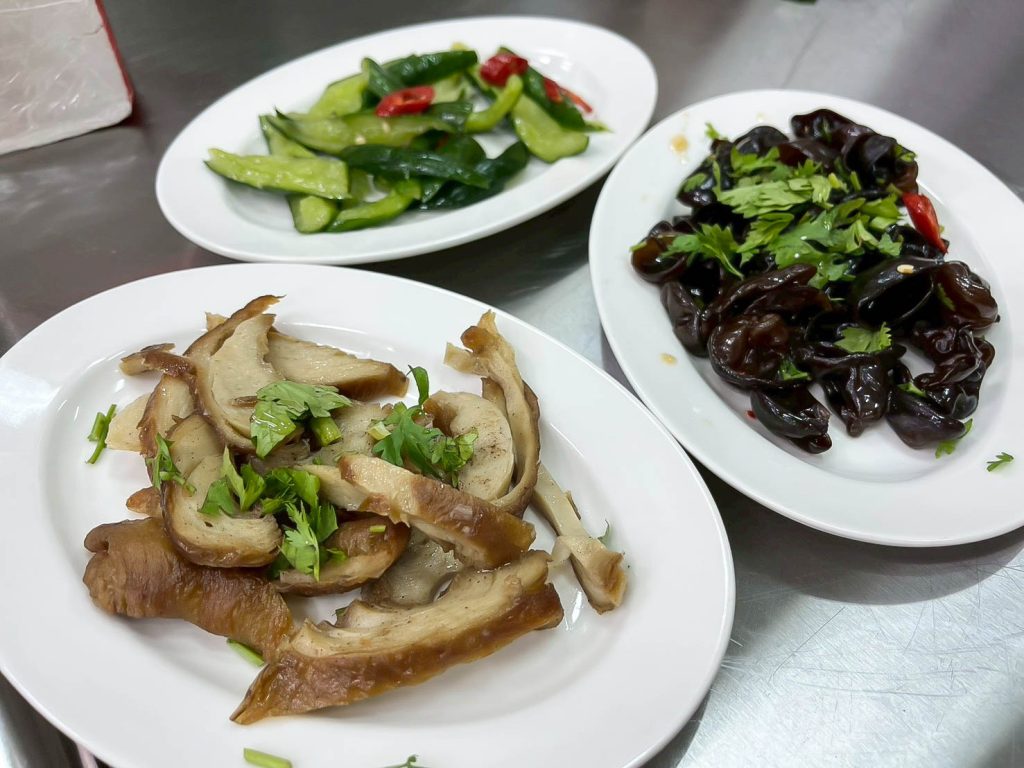 清香素食麵館 小菜