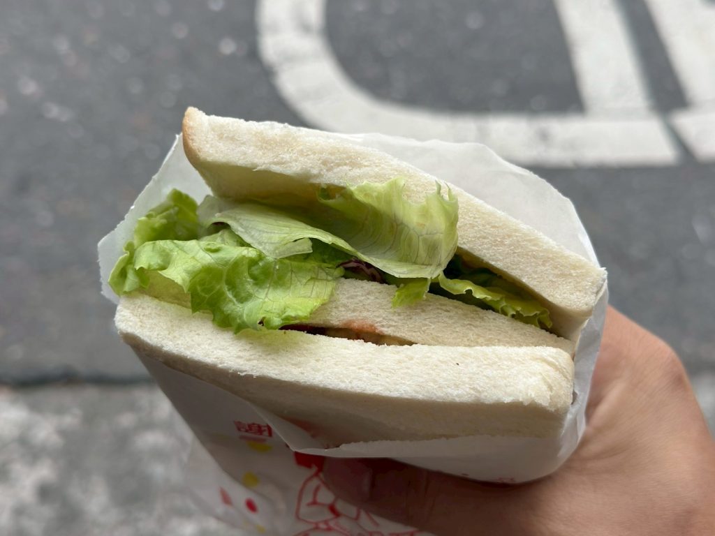 萬蓮卐蔬食早餐 薯泥燒肉吐司