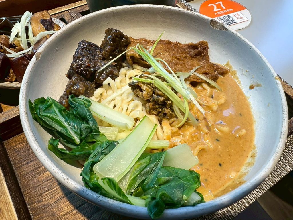 三津制麵 拌麵套餐-濃郁胡麻