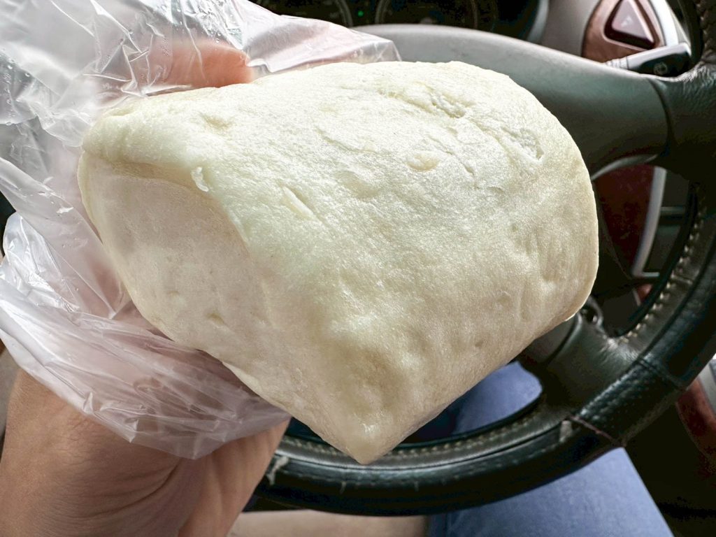 天心素食早餐 鮮奶饅頭