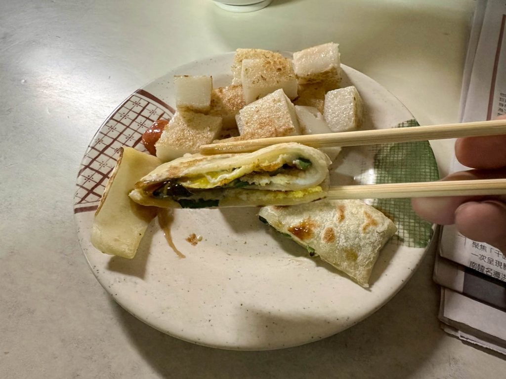 素家豆漿店 菜脯蛋餅及蘿蔔糕