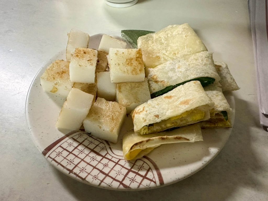 素家豆漿店 菜脯蛋餅及蘿蔔糕