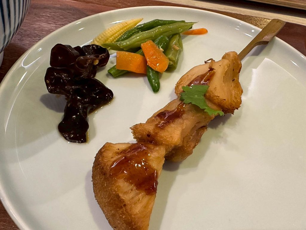 心家純淨蔬食 醬燒猴頭串燒